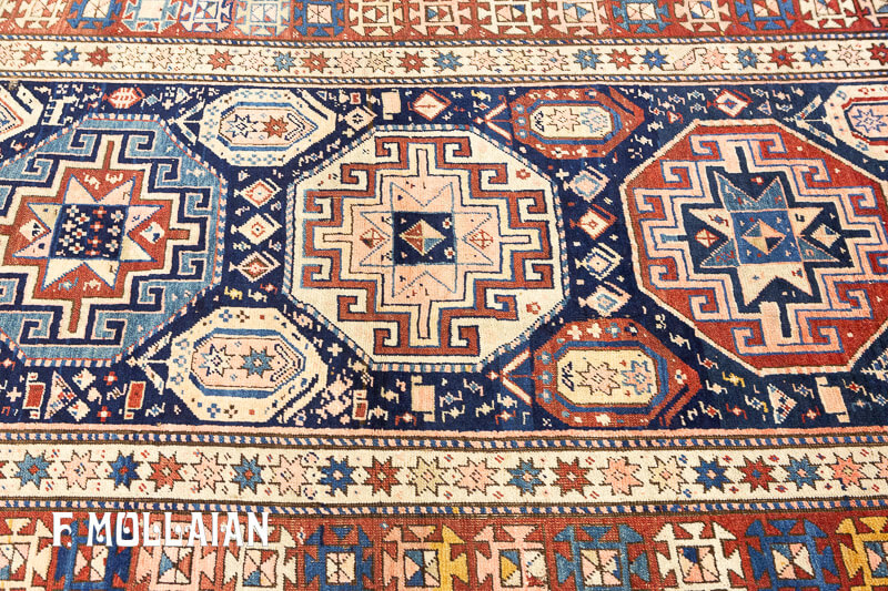 Caucasian Kazak Gallery Size Carpet Antique n°:8231